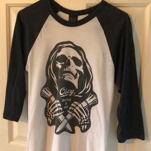 Obey Skeleton 3/4 sleeve T-short